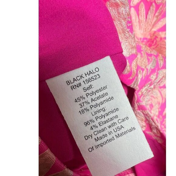 Black Halo Eve Jax Cocktail Sheath Dress NWT Sz. 6 - Picture 8 of 9